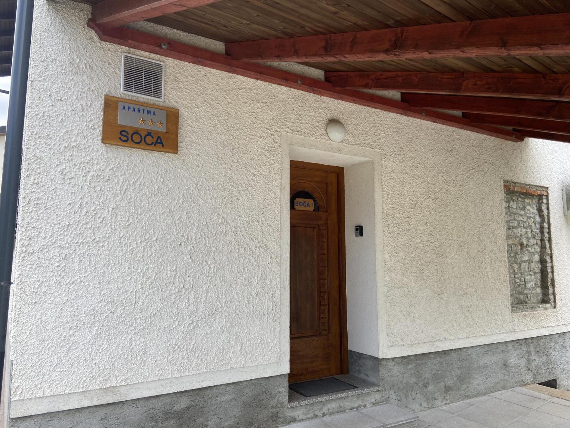 Apartmaji Soca Most na Soči Exterior foto
